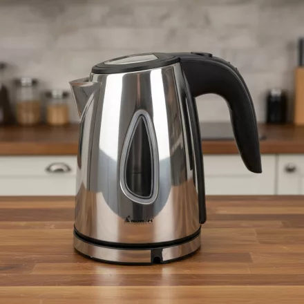 Vízforraló, 1 liter, 1500 W, inox