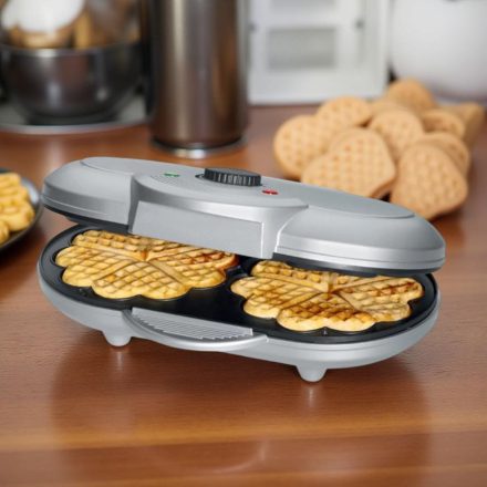 Gofrisütő, 2 lapos, tapadásmentes