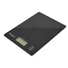 Digitális konyhamérleg, 5 kg méréshatár, üveglapos fekete