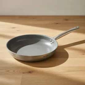   Rozsdamentes serpenyő, 24 cm, kerámia tapadásmentes bevonat, indukciós, Pensofal