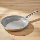 Rozsdamentes serpenyő, 26 cm, kerámia tapadásmentes bevonat, indukciós, Pensofal