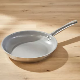   Rozsdamentes serpenyő, 26 cm, kerámia tapadásmentes bevonat, indukciós, Pensofal