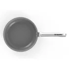 Rozsdamentes serpenyő, 28 cm, kerámia tapadásmentes bevonat, indukciós, Pensofal