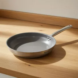   Rozsdamentes serpenyő, 30 cm, kerámia tapadásmentes bevonat, indukciós, Pensofal