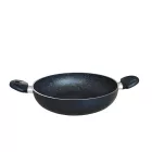 Serpenyő, Bio stone indukciós szeletsütő, 28 cm, tapadásmentes bevonattal