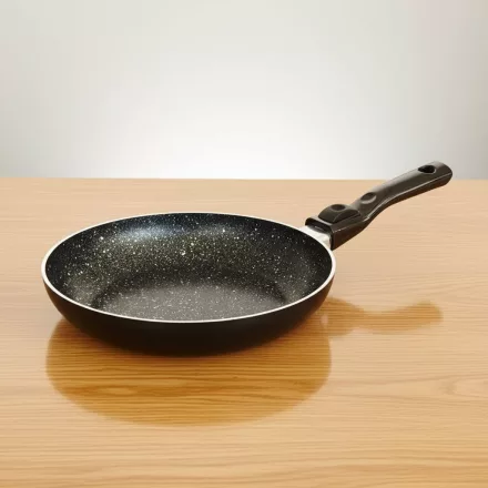 Bio Stone magas falú serpenyő, levehető nyelű, 24 cm, tapadásmentes