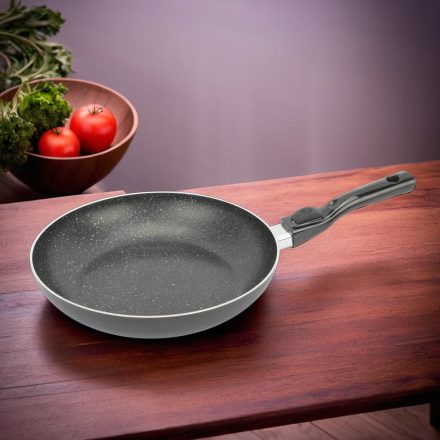 Bio Stone magas falú serpenyő, levehető nyelű, 28 cm, tapadásmentes