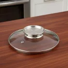 Fedő 20 cm, üveg, Bio Stone 