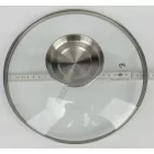Fedő 24 cm, üveg, Bio Stone 