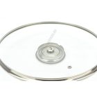 Fedő 28 cm, üveg, Bio Stone