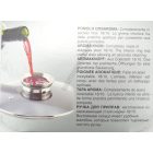 Fedő 28 cm, üveg, Bio Stone