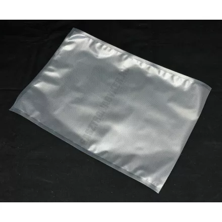 Légcsatornás Sous vide főzhető vákuumtasak, pároskolbásznak, 150×350 mm, 90 mikron, 100 db/csomag