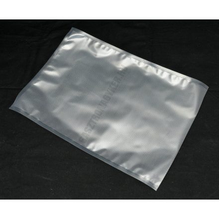 Légcsatornás Sous vide főzhető vákuumtasak, 250×300 mm, 90 mikron, 100 db/csomag