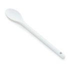 Főzőkanál, hőálló műanyag, 30,5 cm, fehér