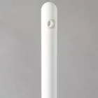 Főzőkanál, hőálló műanyag, 30,5 cm, fehér