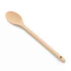 Főzőkanál, hőálló műanyag, 38 cm, natúr