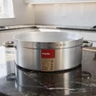 Alacsony lábas, 20 liter, 40 cm átm., prémium alumínium, Pujadas