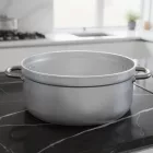 Alacsony lábas, 41 liter, 50 cm átm., prémium alumínium, Pujadas