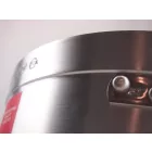 Alacsony lábas, 41 liter, 50 cm átm., prémium alumínium, Pujadas