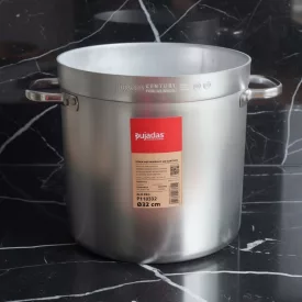 Fazék 25 liter, 32 cm átm., prémium alumínium, Pujadas