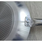 Alumíniumserpenyő, 32 cm, kerámia tapadásmentes bevonat, indukciós, Pujadas