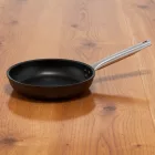 Serpenyő, 24 cm, tapadásmentes, kovácsolt alumínium, indukciós  Pujadas, Black Pro