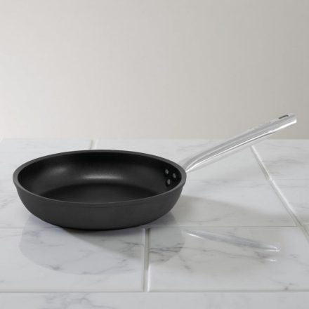 Serpenyő, 24 cm, tapadásmentes, kovácsolt alumínium, Pujadas, Black Pro