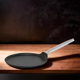   Palacsintasütő, 28 cm, tapadásmentes, kovácsolt alumínium, indukciós, Pujadas
