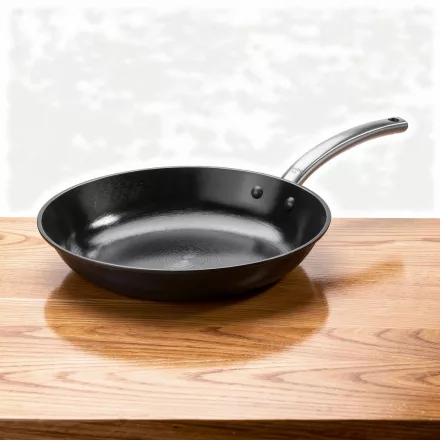 Öntöttvas serpenyő, 20 cm, tapadásmentes, indukciós, Pujadas Steel Pro 1921 