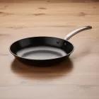 Öntöttvas serpenyő, 28 cm, tapadásmentes, indukciós, Pujadas Steel Pro 1921