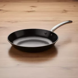   Öntöttvas serpenyő, 28 cm, tapadásmentes, indukciós, Pujadas Steel Pro 1921