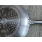 Alumíniumserpenyő, 36 cm, tapadásmentes, rm nyéllel, indukciós, Pujadas