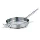 Magas falú serpenyő, 40 cm átm., 18/10 rozsdamentes, indukciós, Pujadas