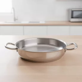 Bécsiszelet-sütő, 24 cm, 18/10 rozsdamentes, Pujadas