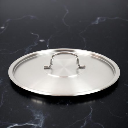 Fedő 30 cm, rozsdamentes, Pujadas