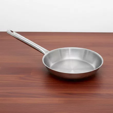 Serpenyő, 32 cm, rozsdamentes, indukciós Pujadas, Pro Expert