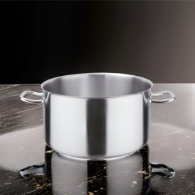 Magas lábas, 3 l, 18 cm átm., 18/10 rozsdamentes, Pujadas