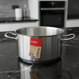   Magas lábas, 12,7 l, 30 cm átm., 18/10 rozsdamentes, Pujadas