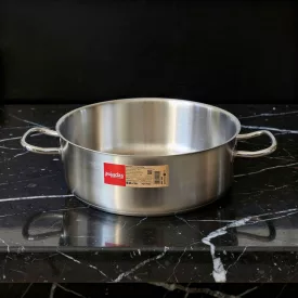   Alacsony lábas, 13,6 l, 35 cm átm., 18/10 rozsdamentes, Pujadas