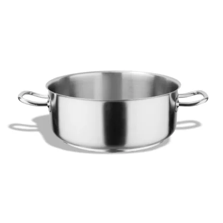 Alacsony lábas, 13,6 l, 35 cm átm., 18/10 rozsdamentes, Pujadas