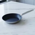 Rozsdamentes serpenyő, 24 cm, Excalibur extra kemény tapadásmentes, indukciós, Pujadas Inox-Pro Ergos