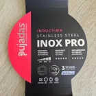 Rozsdamentes serpenyő, 32 cm, Excalibur extra kemény tapadásmentes, indukciós, Pujadas Inox-Pro Ergos