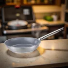 Rozsdamentes serpenyő, 24 cm, Fusion kerámia tapadásmentes bevonat, indukciós, Pujadas