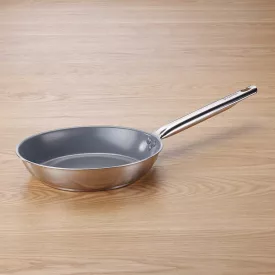   Rozsdamentes serpenyő, 32 cm, Fusion kerámia tapadásmentes bevonat, indukciós, Pujadas