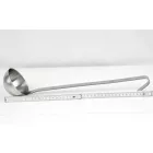 Merőkanál, 200 ml, űrmértékjelölt, nyélhossz: 33 cm, átmérő: 9 cm, Pujadas