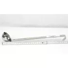 Merőkanál, 50 ml, űrmértékjelölt, nyélhossz: 27 cm, átmérő: 6 cm, Pujadas