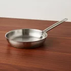 Serpenyő, 28 cm, rozsdamentes, indukciós, Pujadas, First Expert