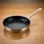 Rozsdamentes serpenyő, 28 cm, tapadásmentes, indukciós, Pujadas, Inox First