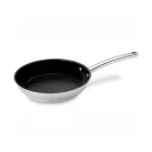 Rozsdamentes serpenyő, 36 cm, tapadásmentes, indukciós, Pujadas, Inox First