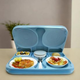 Thermo menütálca fedővel, 53×37 cm, Pujadas